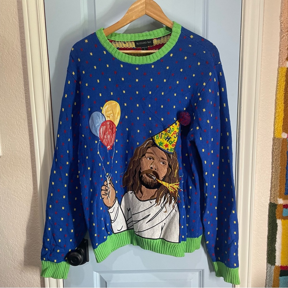 Jesus’s birthday ugly Sweater